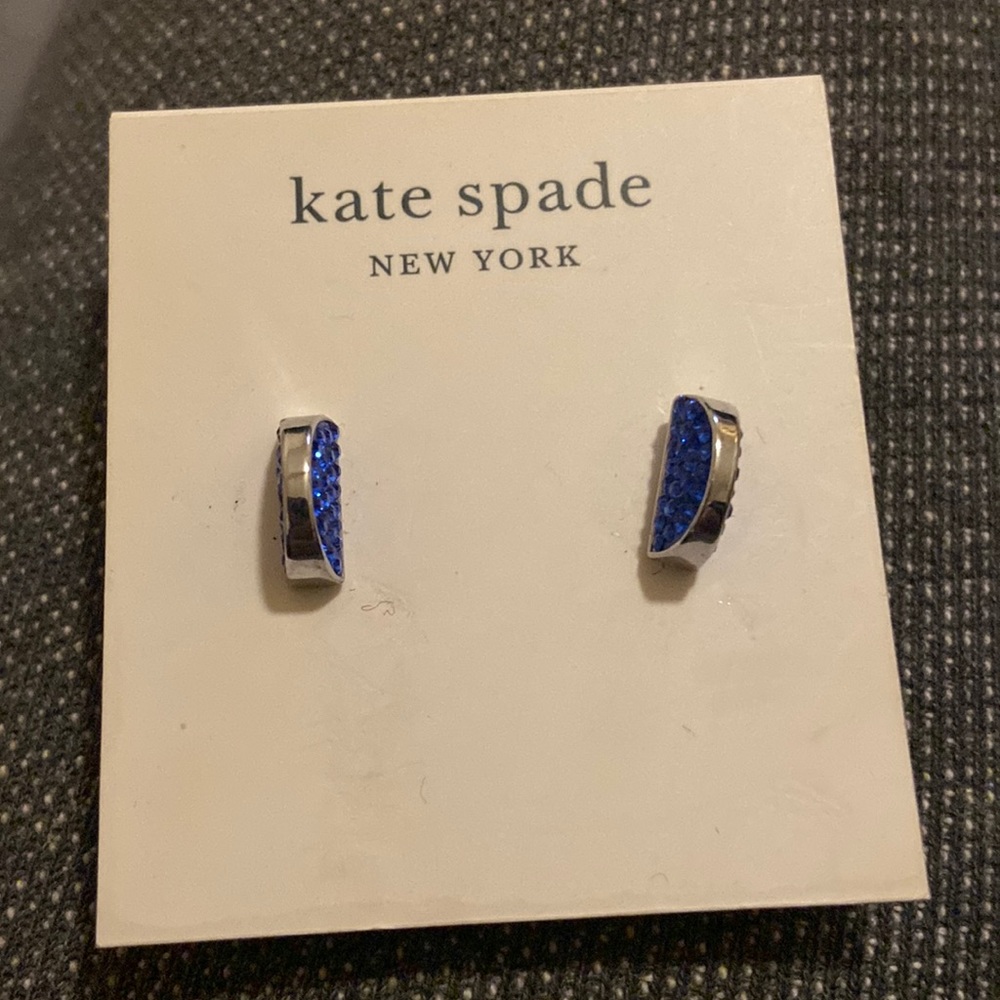 Kate Spade Sliced Scallop Earrings NWT